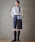 【CLASSY.10月号掲載/洗える】TWマットクロス ハーフパンツ
