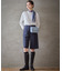 【CLASSY.10月号掲載/洗える】TWマットクロス ハーフパンツ