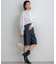 【CLASSY.10月号掲載/洗える】TWマットクロス ハーフパンツ