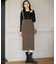 【SLOW/一部店舗限定】ソフトコーデュロイ サロペット スカート