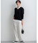 【SLOW/一部店舗限定】ソフトコーデュロイ ワイドパンツ