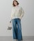 【SLOW/一部店舗限定】BAGGIE DENIM ワイドレッグ パンツ