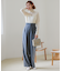 【Oggi1月号/CLASSY.11月号掲載】ウーステッドウール リブタートルネック ニット