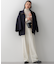 【Oggi1月号/CLASSY.11月号掲載】ウーステッドウール リブタートルネック ニット