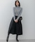 【Oggi1月号/CLASSY.11月号掲載】ウーステッドウール リブタートルネック ニット