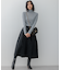 【Oggi1月号/CLASSY.11月号掲載】ウーステッドウール リブタートルネック ニット