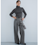 【Oggi1月号/CLASSY.11月号掲載】ウーステッドウール リブタートルネック ニット