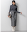 【Oggi1月号/CLASSY.11月号掲載】ウーステッドウール リブタートルネック ニット