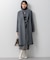 【Oggi1月号/CLASSY.11月号掲載】ウーステッドウール リブタートルネック ニット