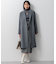 【Oggi1月号/CLASSY.11月号掲載】ウーステッドウール リブタートルネック ニット