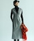 【Oggi1月号/CLASSY.11月号掲載】ウーステッドウール リブタートルネック ニット