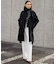 【Oggi1月号/CLASSY.11月号掲載】ウーステッドウール リブタートルネック ニット