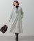 【Oggi1月号/CLASSY.11月号掲載】ウーステッドウール リブタートルネック ニット