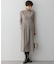 【Oggi1月号/CLASSY.11月号掲載】ウーステッドウール リブタートルネック ニット
