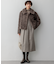 【Oggi1月号/CLASSY.11月号掲載】ウーステッドウール リブタートルネック ニット