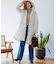 【Oggi1月号/CLASSY.11月号掲載】ウーステッドウール リブタートルネック ニット