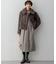 【Oggi1月号/CLASSY.11月号掲載】ウーステッドウール リブタートルネック ニット