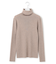 【Oggi1月号/CLASSY.11月号掲載】ウーステッドウール リブタートルネック ニット