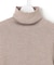 【Oggi1月号/CLASSY.11月号掲載】ウーステッドウール リブタートルネック ニット