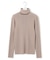 【Oggi1月号/CLASSY.11月号掲載】ウーステッドウール リブタートルネック ニット