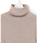 【Oggi1月号/CLASSY.11月号掲載】ウーステッドウール リブタートルネック ニット