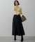 【Oggi1月号/CLASSY.11月号掲載】ウーステッドウール リブタートルネック ニット
