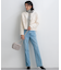【Oggi1月号/CLASSY.11月号掲載】ウーステッドウール リブタートルネック ニット