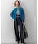 【Oggi1月号/CLASSY.11月号掲載】ウーステッドウール リブタートルネック ニット