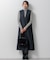 【Oggi1月号/CLASSY.11月号掲載】ウーステッドウール リブタートルネック ニット
