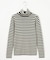 【Oggi1月号/CLASSY.11月号掲載】ウーステッドウール リブタートルネック ニット