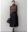 【Oggi1月号/CLASSY.11月号掲載】ウーステッドウール リブタートルネック ニット