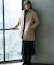 【Oggi1月号/CLASSY.11月号掲載】ウーステッドウール リブタートルネック ニット