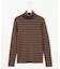 【Oggi1月号/CLASSY.11月号掲載】ウーステッドウール リブタートルネック ニット