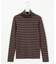 【Oggi1月号/CLASSY.11月号掲載】ウーステッドウール リブタートルネック ニット