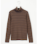 【Oggi1月号/CLASSY.11月号掲載】ウーステッドウール リブタートルネック ニット
