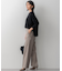 【WEB限定カラーあり/洗える】ウーステッドウール ワイドシルエット ニット