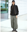 【WEB限定カラーあり/洗える】ウーステッドウール ワイドシルエット ニット