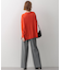 【WEB限定カラーあり/洗える】ウーステッドウール ワイドシルエット ニット
