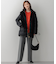 【WEB限定カラーあり/洗える】ウーステッドウール ワイドシルエット ニット