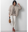 【WEB限定カラーあり/洗える】ウーステッドウール ワイドシルエット ニット