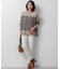 【WEB限定カラーあり/洗える】ウーステッドウール ワイドシルエット ニット