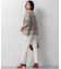【WEB限定カラーあり/洗える】ウーステッドウール ワイドシルエット ニット
