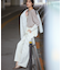【WEB限定カラーあり/洗える】ウーステッドウール ワイドシルエット ニット