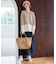 【WEB限定カラーあり/洗える】ウーステッドウール ワイドシルエット ニット