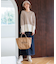 【WEB限定カラーあり/洗える】ウーステッドウール ワイドシルエット ニット