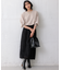 【洗える】ヘアリーカットジャカード スカート