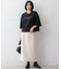【洗える】ヘアリーカットジャカード スカート