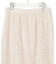 【洗える】ヘアリーカットジャカード スカート
