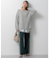 【洗える】23区DENIM ベルベットストレッチ ワイドパンツ