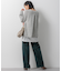 【洗える】23区DENIM ベルベットストレッチ ワイドパンツ